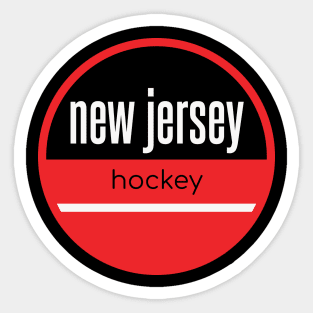 new jersey devils hockey Sticker